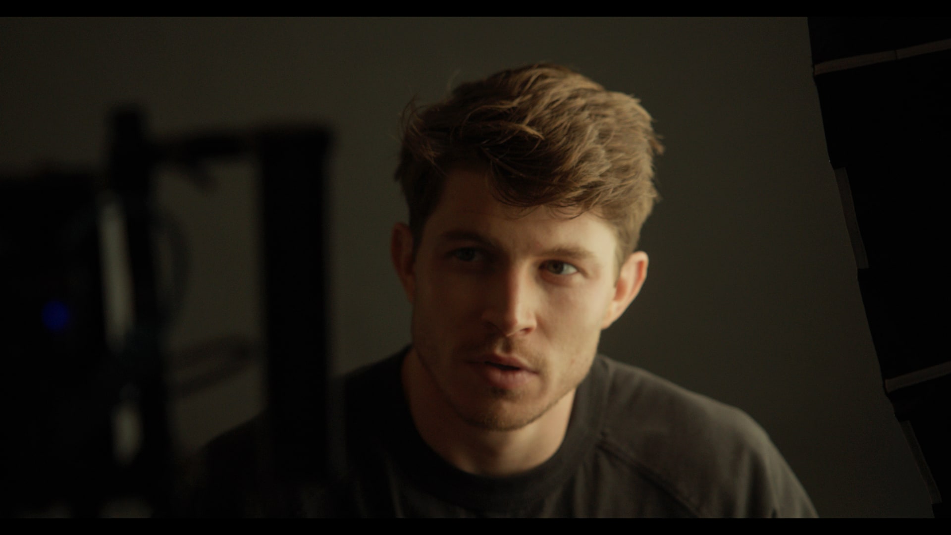 Portrait of Blake Swaidner, writer-director and founder of Mercurial Films